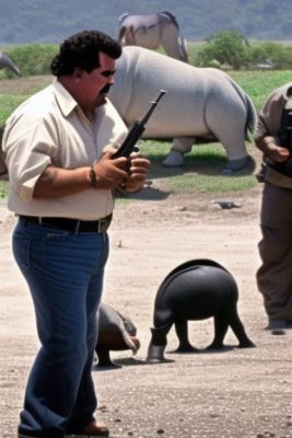 Pablo Escobar's cocaine hippos